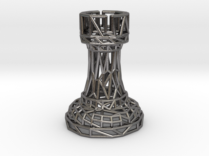 PRODUCT DESCRIPTION
King,Queen,Bishop,Knight,Pawn,Rook.


The rook  is a piece in the game of chess resembling a castle tower. Formerly the piece (from Persian ?? rokh/rukh) was called the tower, marquess, rector, and comes (Sunnucks 1970). The term castle is considered informal, incorrect, or old-fashioned.

Each player starts the game with two rooks, one on each of the corner squares on their own side of the board.
The white rooks start on squares a1 and h1, while the black rooks start on a8 and h8. The rook moves horizontally or vertically, through any number of unoccupied squares (see diagram). As with captures by other pieces, the rook captures by occupying the square on which the enemy piece sits. The rook also participates, with the king, in a special move called castling.
In general, rooks are stronger than bishops or knights (which are called minor pieces) and are considered greater in value than either of those pieces by nearly two pawns but less valuable than two minor pieces by approximately a pawn. Two rooks are generally considered to be worth slightly more than a queen (see chess piece relative value). Winning a rook for a bishop or knight is referred to as winning the exchange. Rooks and queens are called heavy pieces or major pieces, as opposed to bishops and knights, the minor pieces.

( Go to the below sketchfab link and go to details for more Links on this model  )

https://sketchfab.com/3d-models/rook-ae56f3ec82ee40bbbc46ca5b279aab06
 
Request a custom order and get this product personalized just for you