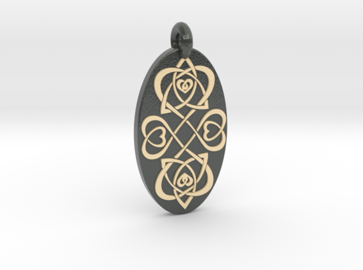 PRODUCT DESCRIPTION
Love, Emotion

Since ancient times, hearts have been used as a symbol to refer to the spiritual, emotional and moral core of a human being. Poetically used to refer to the soul, hearts are most commonly used as symbols representing love. The Celtic heart is among the most romantic of symbols, formed from one continuous line, representing the union of souls in a visual continuity, of continuing faith and love as one travels through the journey of life.

      
Request a custom order and get this product personalized just for you