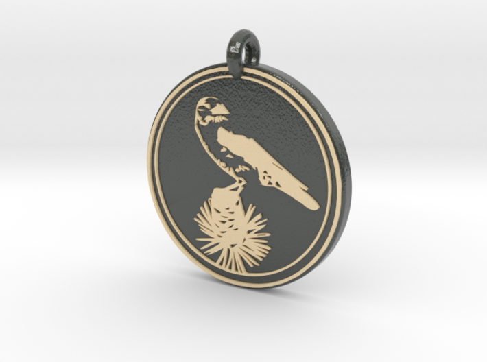PRODUCT DESCRIPTION
Clark's Nutcracker Animal Totem Pendant 
Request a custom order and get this product personalized just for you